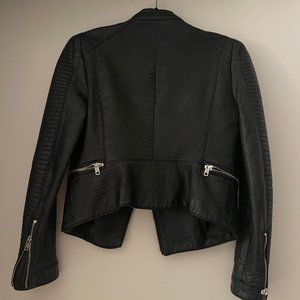 Zara Leather Jacker